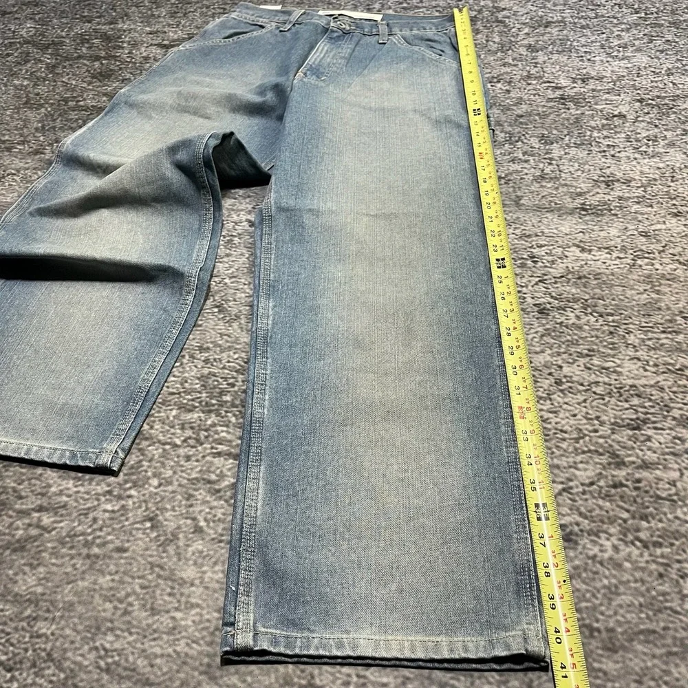 NWT‎ Gap Carpenter Jeans Mens 31x30 Blue Faded Baggy Wide Leg Vintage Y2K